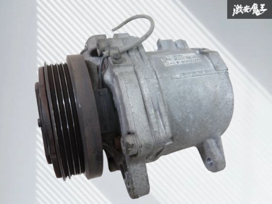 【実動外し!!】スズキ 純正 MK21S パレット エアコンコンプレッサー A/Cコンプレッサー 93956km外し CR06b HFC134a 95201-58J40 棚K-5拍卖
