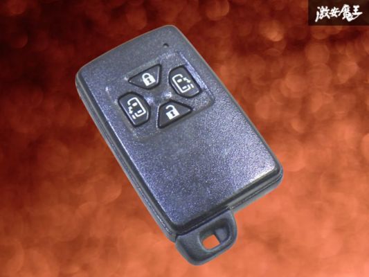 【保証付!!】トヨタ 純正 キーレス リモコンキー アルファード ノア等 4ボタン 271451-6230 実働車外し 在庫有 カギ 鍵 キー 即納 棚A-6-2拍卖