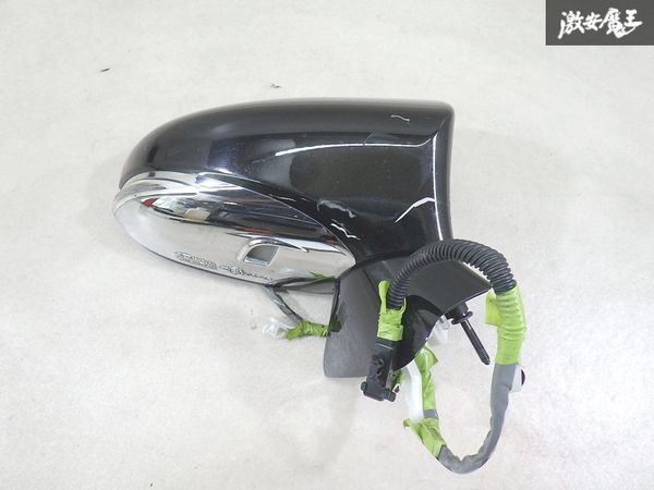 【実働外し】 レクサス 純正 UVF45 LS 2014年 ドアミラー サイドミラー 片側のみ 16P 電動格納 クロメタ系 即納 棚13-3拍卖