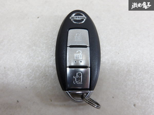 【保証付!!】NISSAN 日産純正 C25 セレナ キーレス リモコンキー 3ボタン 実働車外し 在庫有 カギ 鍵 キー 即納 棚4-1-B拍卖