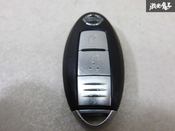 【保証付!!】日産 ティーダ 純正 キーレス リモコンキー 2ボタン 実働車外し 在庫有 カギ 鍵 キー 即納 棚9-2-F拍卖