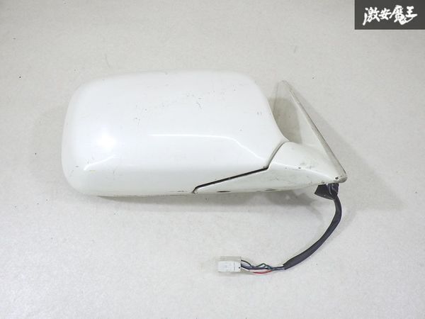 【保証付】 トヨタ 純正 150系 150 クラウン ドアミラー サイドミラー 右 片側のみ 5ピン ホワイトパール系 TR9302 即納 棚7-1拍卖