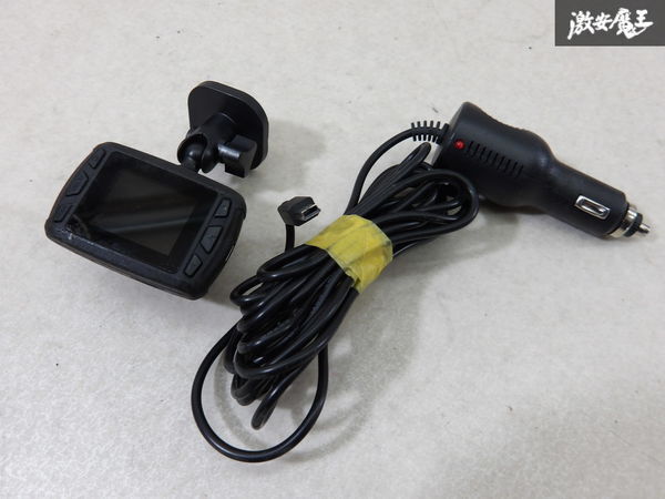ドライブレコーダー ドラレコ 品番不明 シガーソケット電源 前のみ 即納 棚6-2-B拍卖