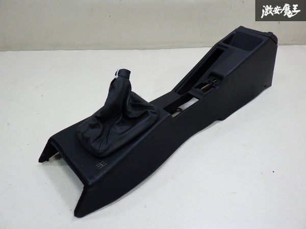 車種不明 メーカー不明 センターコンソール 収納 センターパネル インストルメントパネル 幅:約23.5cm 奥行:約83cm 高さ:約20.5cm 棚拍卖