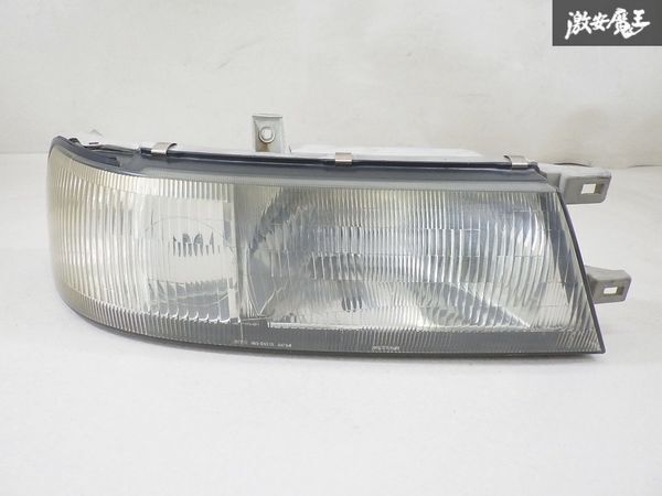 【レンズ割れ無し!!】 日産 純正 C34 ローレル ハロゲン ヘッドライト ヘッドランプ 右 片側のみ KOITO 100-66216 棚8-2拍卖
