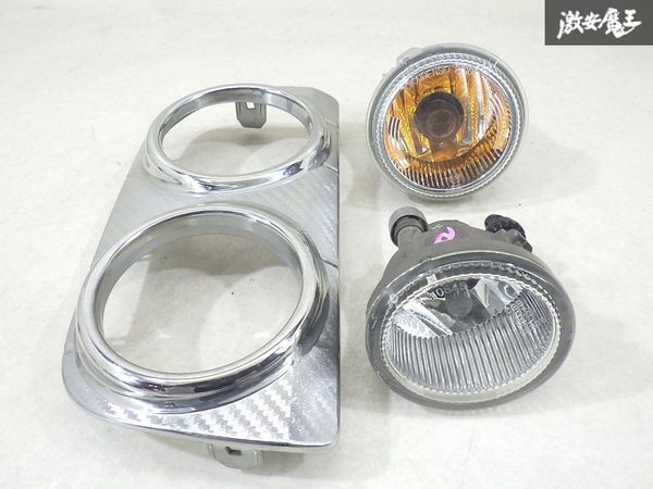 ダイハツ 純正 L455S タント エグゼ フォグライト ウインカー メッキカバー 片側のみ STANLEY W0845 TOKAIDENSO 20103 棚11-2拍卖