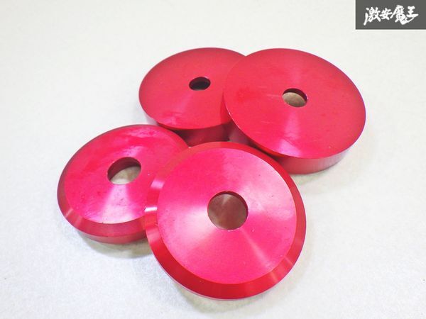 【未使用】社外 JZX90 JZX100 マークllチェイサー クレスタ 1JZ-GTE リアメンバー ソリッド リジット ブッシュ カラー 4個 即納 棚5-3-B拍卖