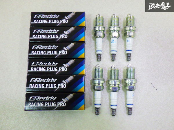 【未使用】 TRUST トラスト GReddy グレッディ P08 レーシング プラグ プロ スパークプラグ L型 L6 用 6本 R6701-8 即納 棚A-6-2拍卖