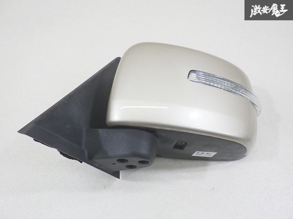 【保証付】 スズキ 純正 MK21S パレット 2012年 ドアミラー サイドミラー ウインカー 左 7ピン ZDK クリアベージュメタリック 棚11-3拍卖
