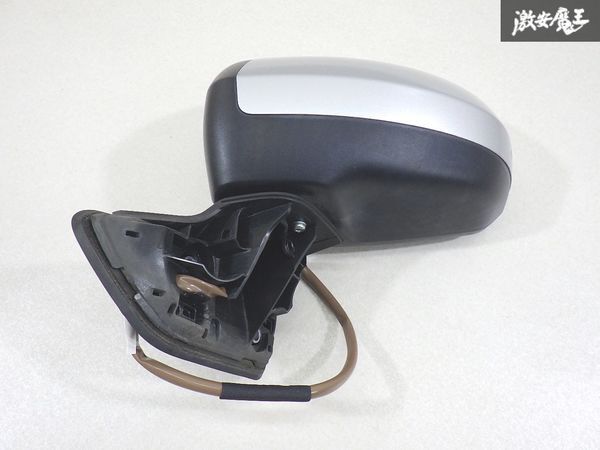 【ストア出品 動作OK】 ダイハツ 純正 LA150S LA160S ムーヴ ムーブ ドアミラー サイドミラー 片側のみ シルバー系 5ピン 棚13-3拍卖