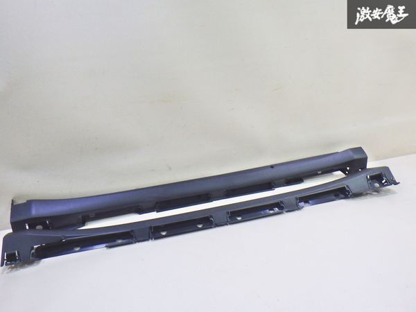 【割れ無し】トヨタ 純正 ZSU60 60 ハリアー サイドステップ サイドスカート 外装 エアロ 左右セット 75852-48030 75851-43020 棚2F-A-1拍卖