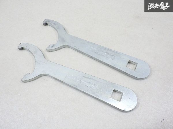 【破損無し!】 CUSCO クスコ 汎用 車高調レンチ レンチ 引っかけスパナ 同形状 2本セット 棚7-3-D拍卖