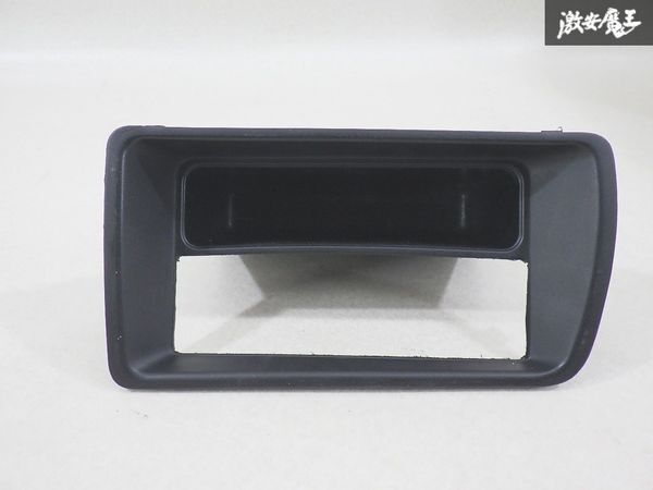 スバル 純正加工 TT2 サンバー オーディオパネル 小物入れ 黒素地 1DIN 即納 内装 棚2-2-5-C拍卖