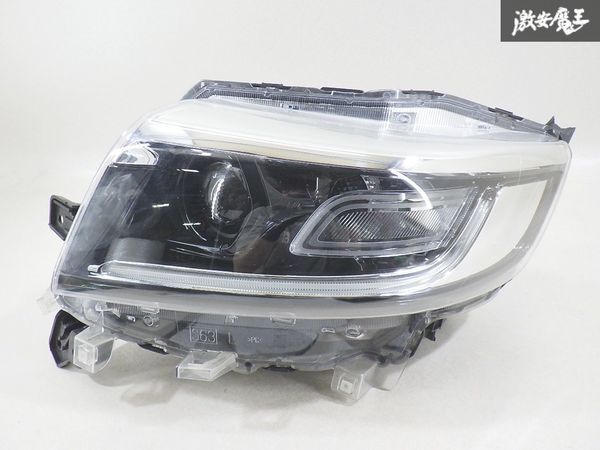 【レンズ傷少なめ LED点灯OK】スズキ 純正 MK53S スペーシア カスタム LED ヘッドライト ヘッドランプ 片側のみ ICHIKOH 1960 棚拍卖