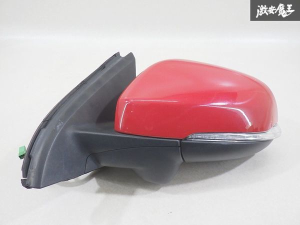 【保証付】 VOLVO ボルボ 純正 FB4164T V60 ドアミラー サイドミラー 片側のみ 612 パッションレッド 16+2P 即納 棚13-2拍卖