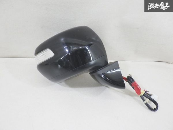 【保証付 ストア出品!】 ホンダ 純正 JF1 JF2 N-BOX ドアミラー サイドミラー ミラー ウインカー付 片側のみ 黒メタ系 11ピン 即納 棚13-3拍卖