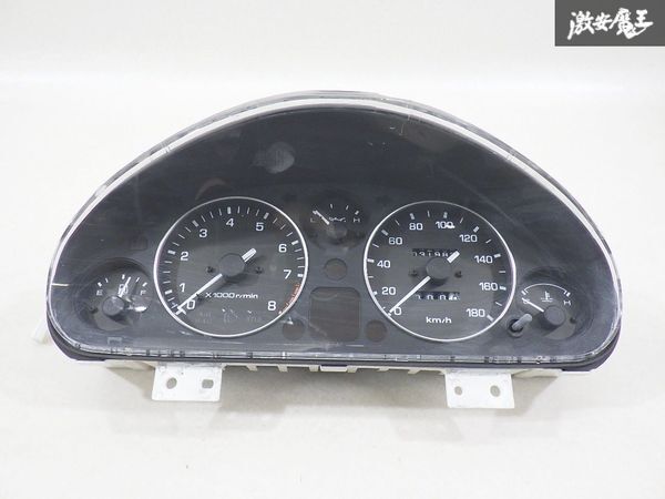 【実働外し!!】 マツダ 純正 NA8C ロードスター スピードメーター 5MT 94年 1.8 タコメーター 319-010 内装 走行距離 約31983km 棚4-1拍卖