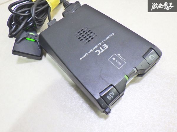【通電OK 保証付!!】DENSO デンソー ★08686-K9004★ 汎用品 ETC アンテナ 分離型 車載器 即納 棚4-4-A拍卖