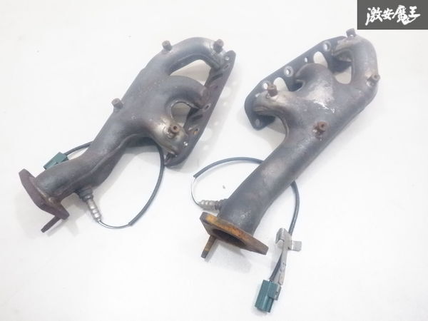 日産 純正 Z33 フェアレディZ 前期 VQ35DE エキマニ エキゾースト マニーホールド 左右 ノーマル 即納 棚H-8拍卖