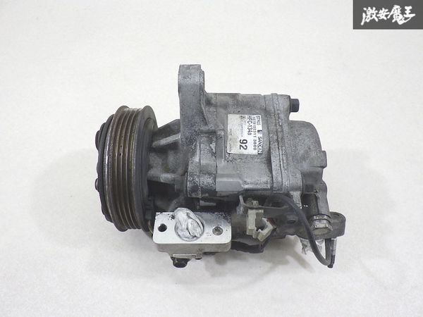 【実動外し!!】社外 JG1 N-ONE Nワン 2015年 エアコンコンプレッサー A/Cコンプレッサー HFC134a STR05 走行距離 157487km 棚L-2拍卖