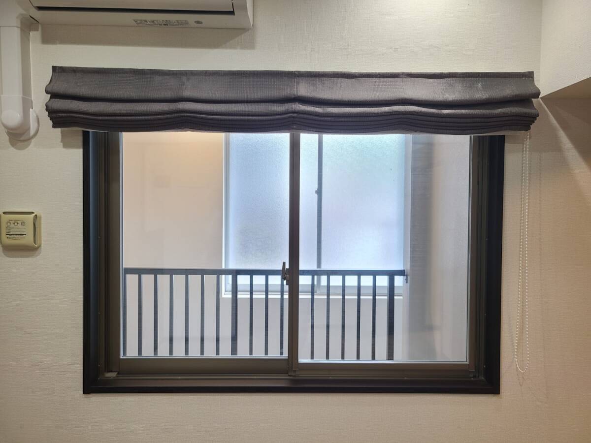 DKM09 - A ◇ 1550 * 1195 (枠外) ◇ YKKap ◇ 引き違いサッシ窓 ◇ 網戸なし ◇ ペア・クリアガラス ◇ 展示品拍卖