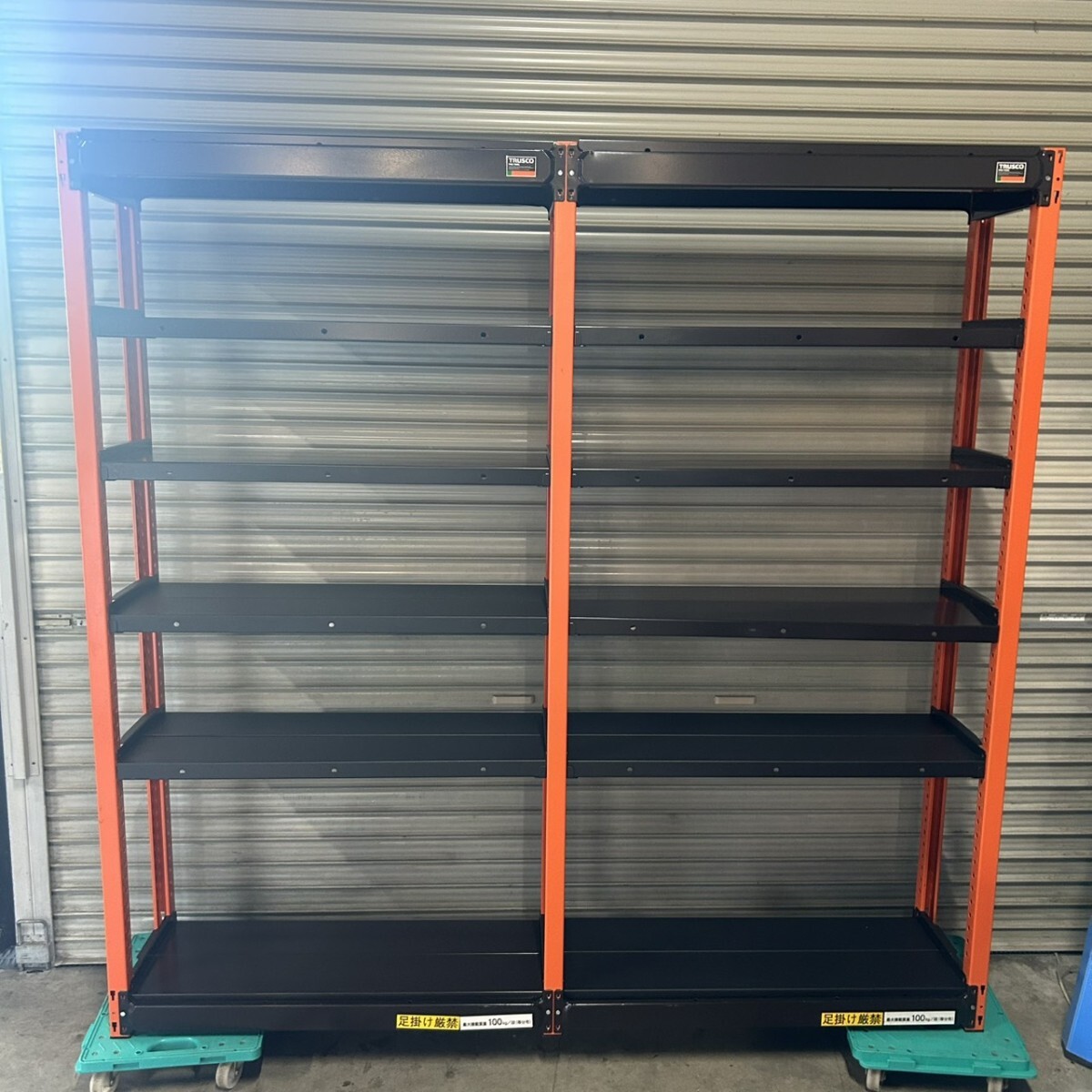 TRUSCO トラスコ 軽量 ボルトレス 棚 TSUG型 連結タイプ 幅1840×奥行330×高さ1800mm拍卖