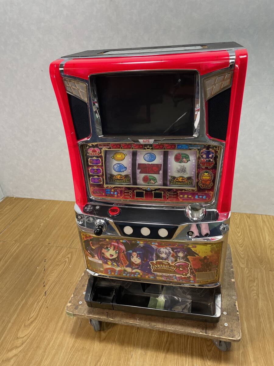 ☆827 KPE スロット台 実機 マジカルハロウィン3 現状品拍卖