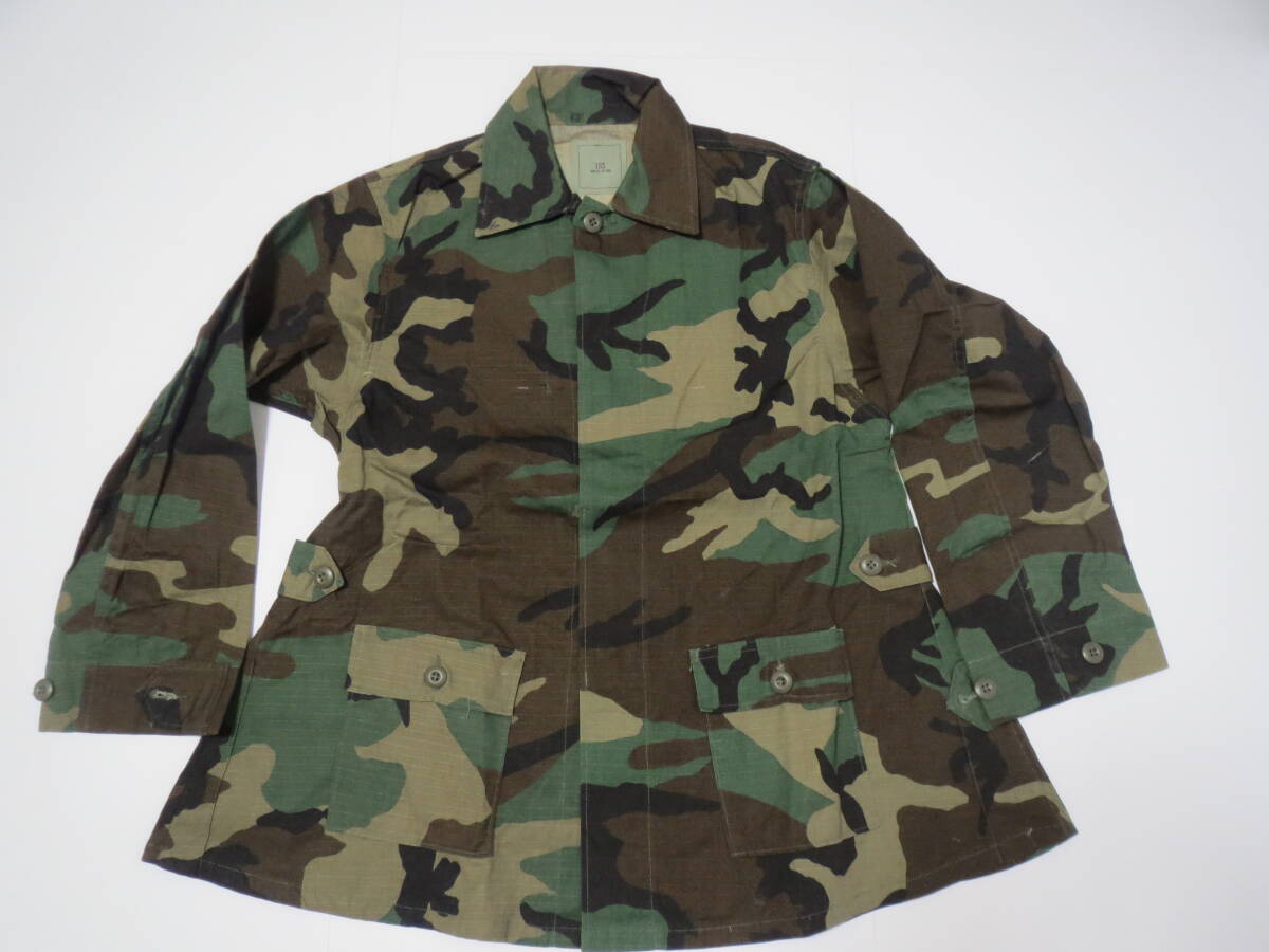 実物 米軍放出品 アメリカ海兵隊 US.NAVY ウッドランド マタニティー ジャケット リップストップ ビンテージ ファッション1998年製拍卖