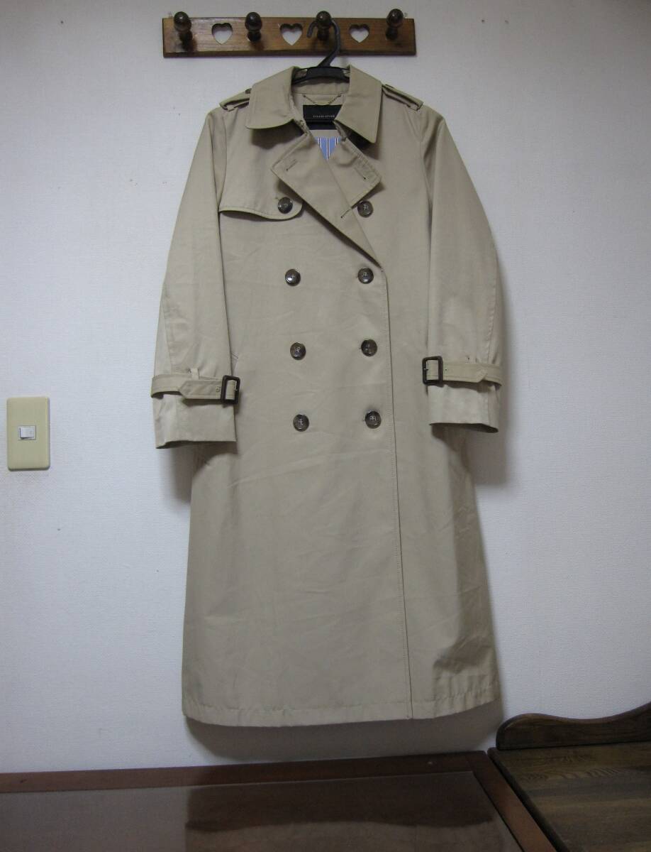 【 SIMPLISITE / JOURNAL STANDARD 】★美品★トレンチコート ロング丈 ジャーナルスタンダード ライトベージュ拍卖