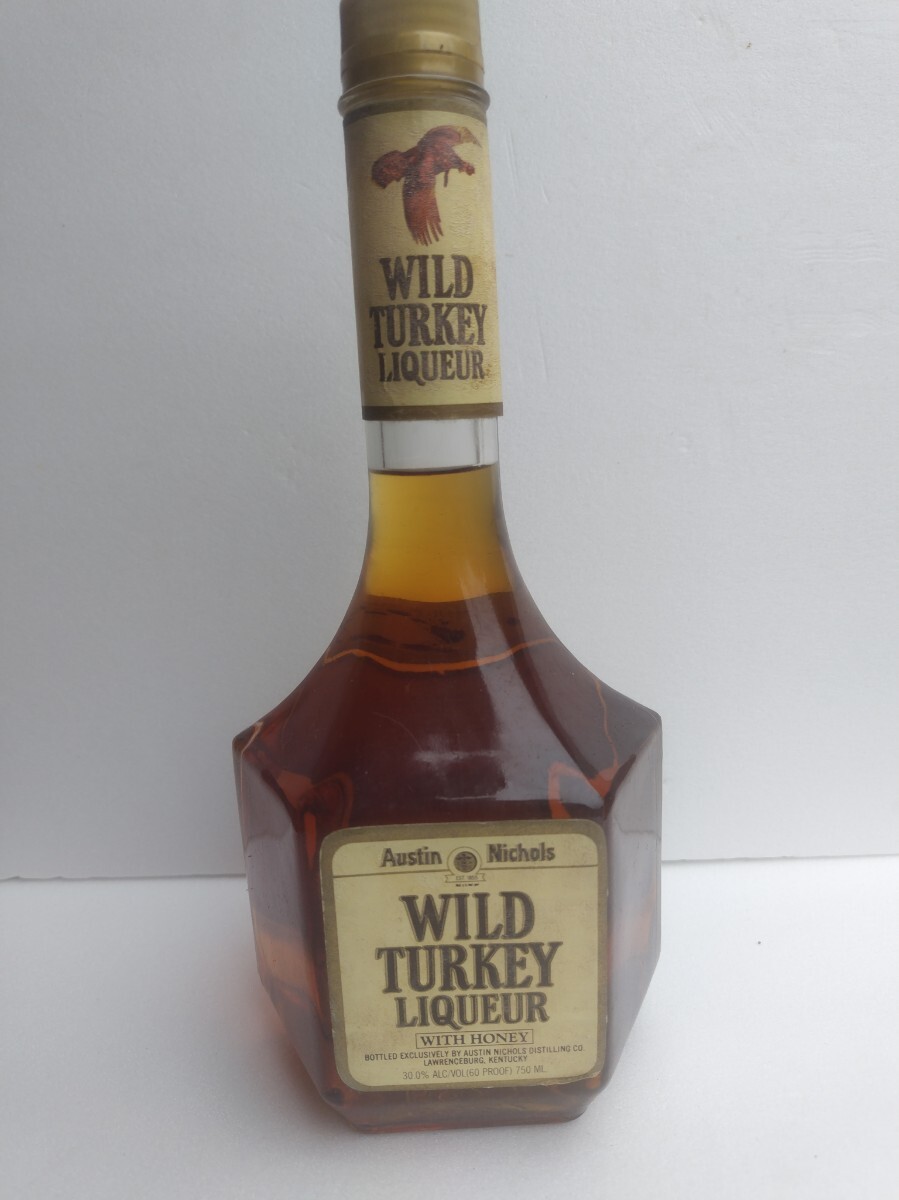 ワイルドターキー ハニーリキュール 1980年代末瓶詰拍卖