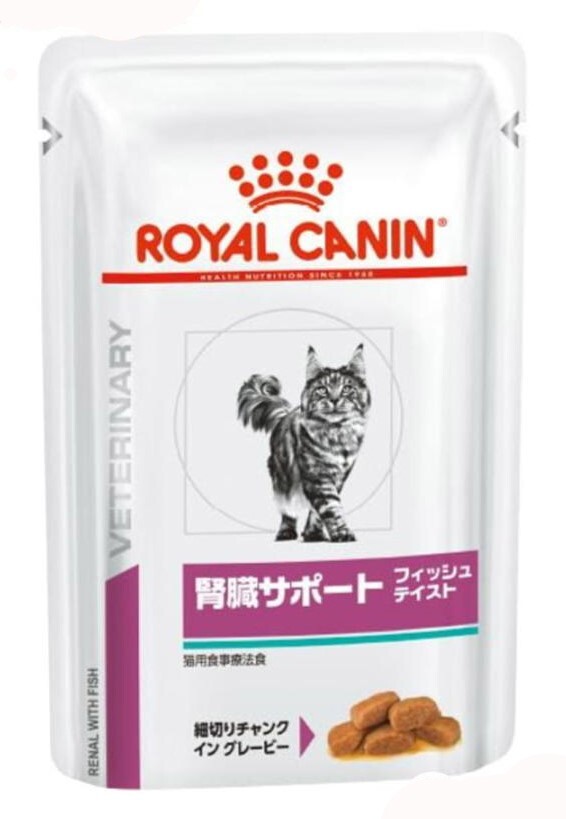 送料185円可 腎臓サポート ウェット パウチ 85g×10個 フィッシュ テイスト 猫用 ロイヤルカナン拍卖