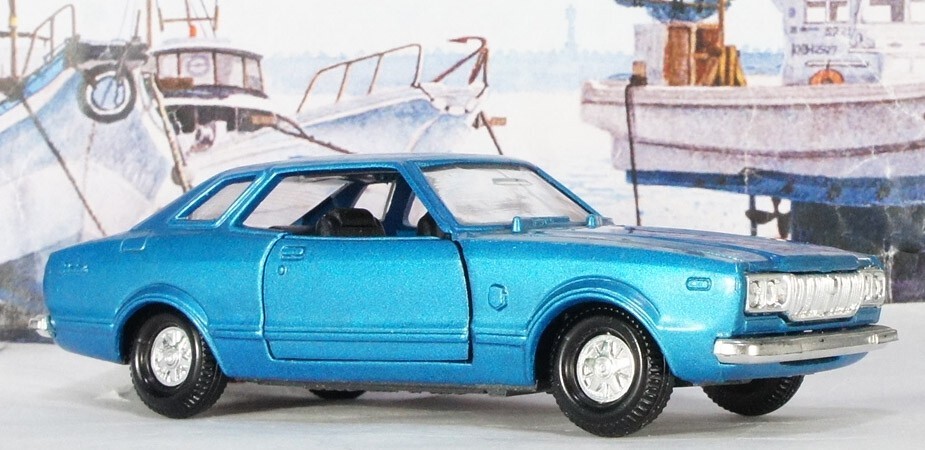 日本製 旧ダイヤペット 1/40 1977 日産 ブルーバード HT2000G6 EL 810型 5代目 前期型 ブルー G60ヨネザワ 送料無料拍卖