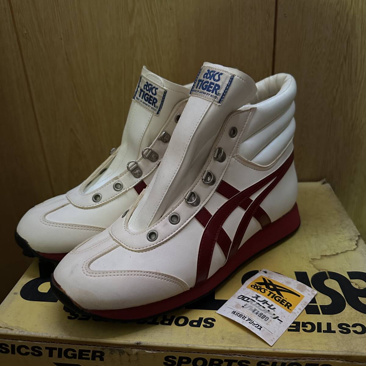 ASICS TIGER / 24.0 DEAD STOCK 昭和 レトロ ビンテージ拍卖