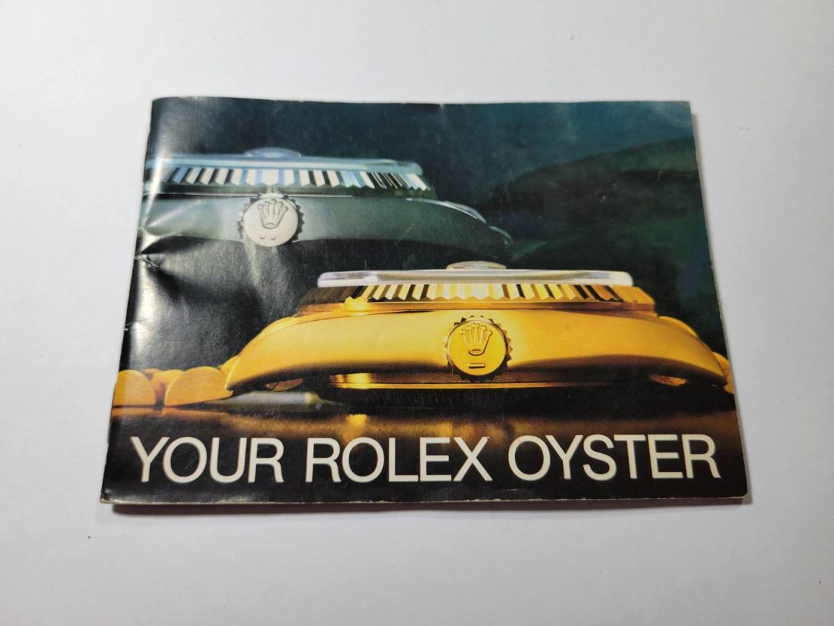 ロレックス オイスター YOUR ROLEX OYSTER 1985年 英語表記 純正 冊子拍卖