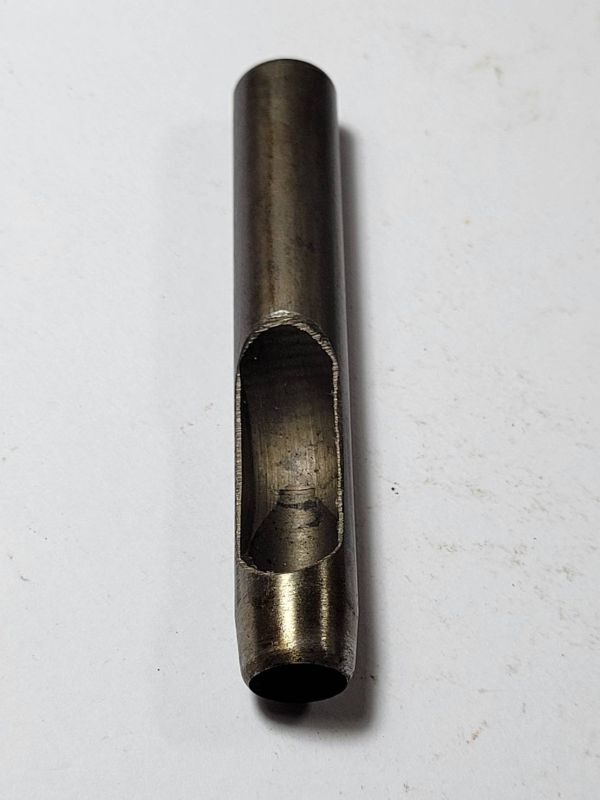 7.H.H.ブランドの革穴あけポンチ 規格サイズ:10mm 1個 革穴あけ器 日本製 デッドストック拍卖
