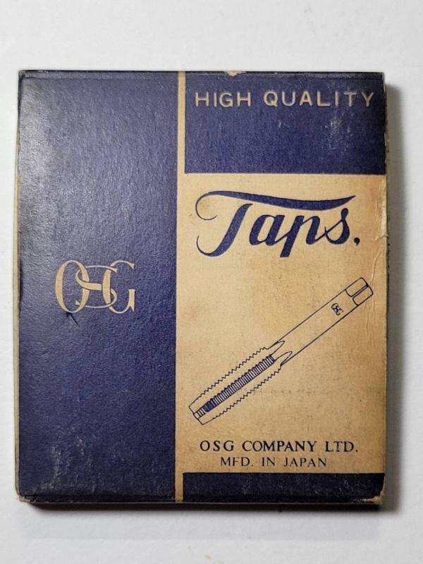 OSG製 ポイントタップ 「1/8 SM 40 #3」10本セット 未使用品 デッドストック拍卖