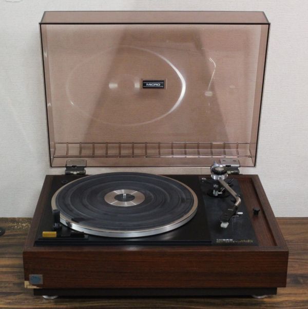 完動品!MICRO MR-611 レコードプレーヤー PIONEER PC-5MC付属 サブウェイト/両Hzプーリー付属 ベルトドライブ マイクロ拍卖