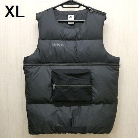 NIKE ナイキ サーマフィット シティ メイド ダウンベスト XL 黒 ブラック拍卖