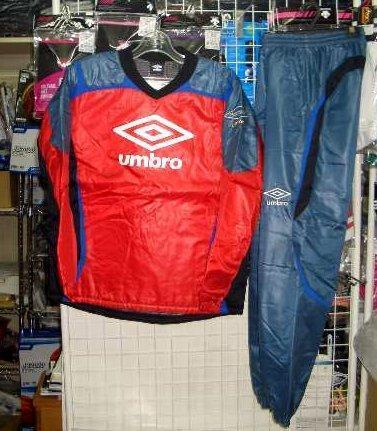 アンブロ PTインレーションピステ上下SRED Oサイズ 大きいサイズ umbro 新品 レトロ 即決価格/拍卖