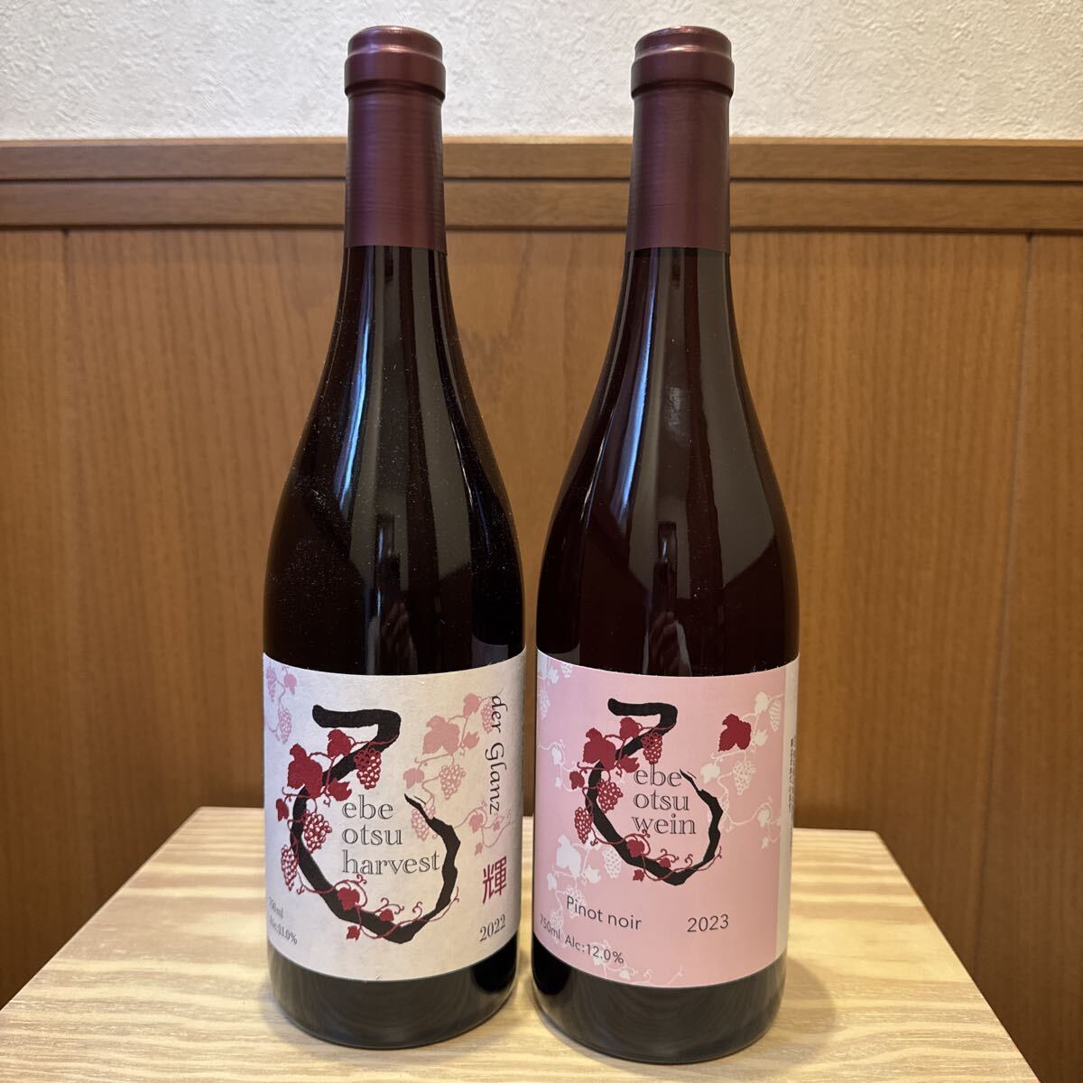 10Rワイナリー醸造シリーズ:えべおつWein der Glanz 2022 輝 / Pinot noir 2023拍卖