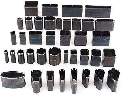 ZOYUBS レザークラフト 型抜き ポンチ 工具 スマホ タブレット ケース 用 型抜き ポンチ レザークラフト 穴あけ 抜き型拍卖