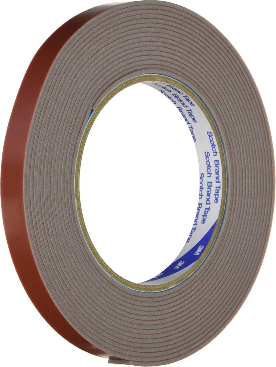 3M 自動車用両面アクリルテープ 1.6厚x12mm幅 5m(1巻) 白 7116 12 AAD拍卖