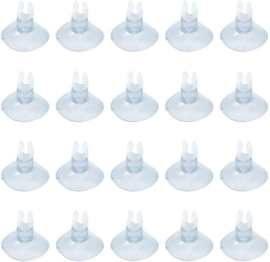 サムコス 水槽 吸盤 20個セット 吸盤クリップ エアチューブホルダー キスゴム サクションカップ アクアリウム 水族館 エアチュ拍卖