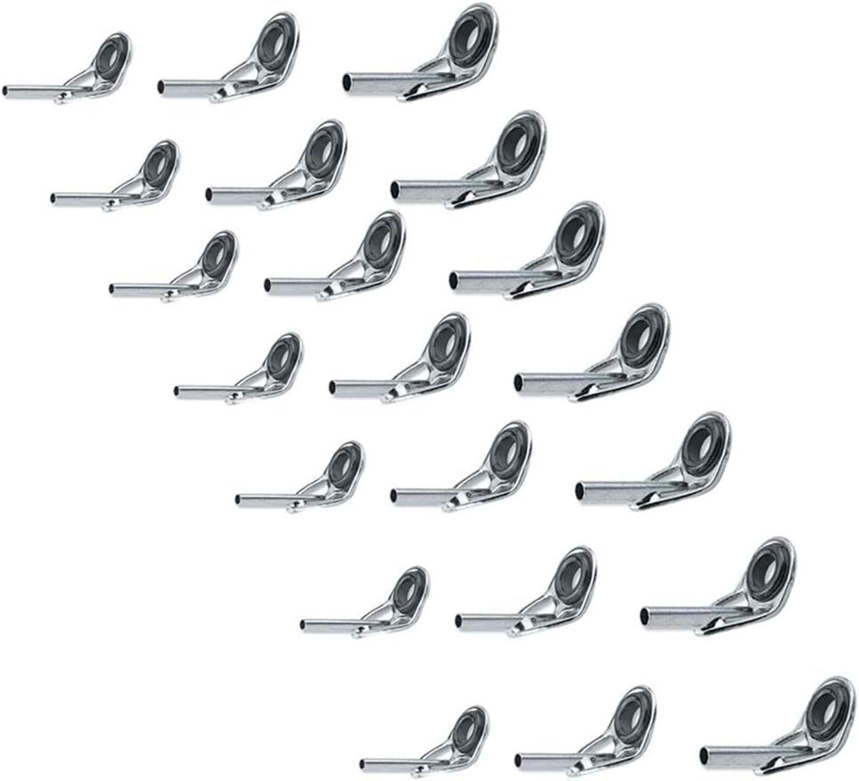 YFFSFDC トップガイド ロッドガイドステレンス 釣り竿穂先 交換 修理キットパイプサイズ 0.9mm、1.2mm、1.4mm拍卖