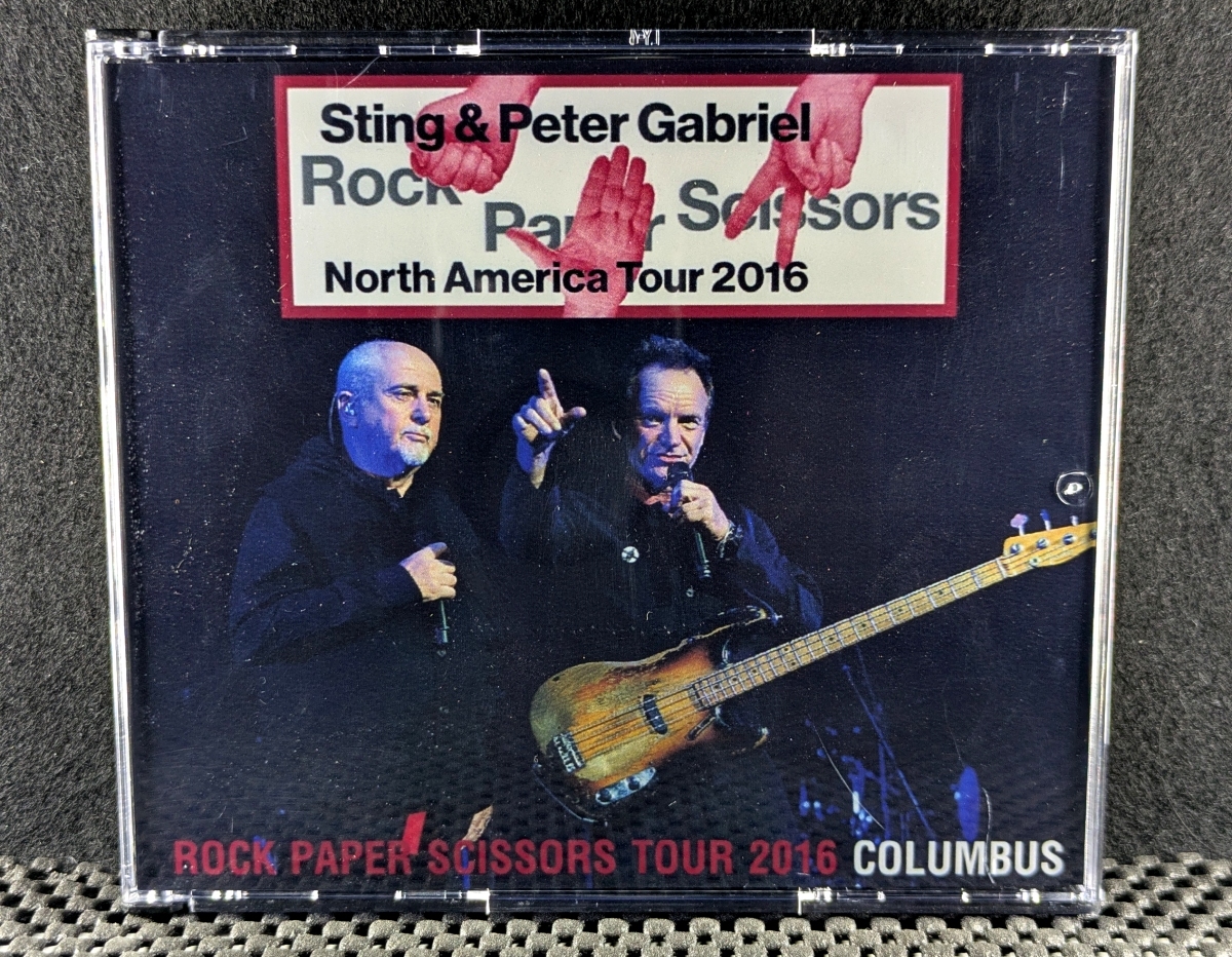 スティング&ピーター・ガブリエル - Rock Paper Scissors Tour 2016 Columbus - Sting & Peter Gabriel拍卖