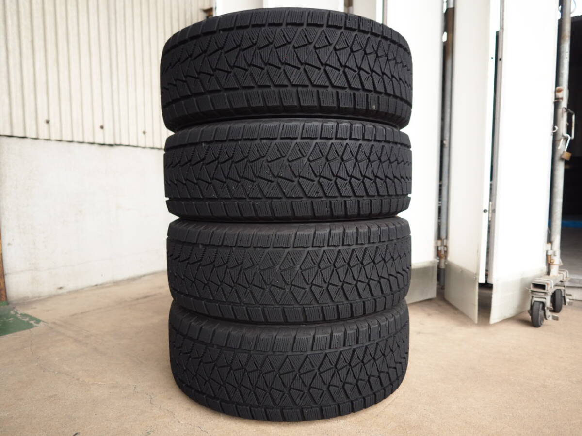 P412 送料無料 ブリヂストン 275/65R17 115Q 4本9分山 BLIZZAK DM-V2 ランドクルーザー ラングラー拍卖