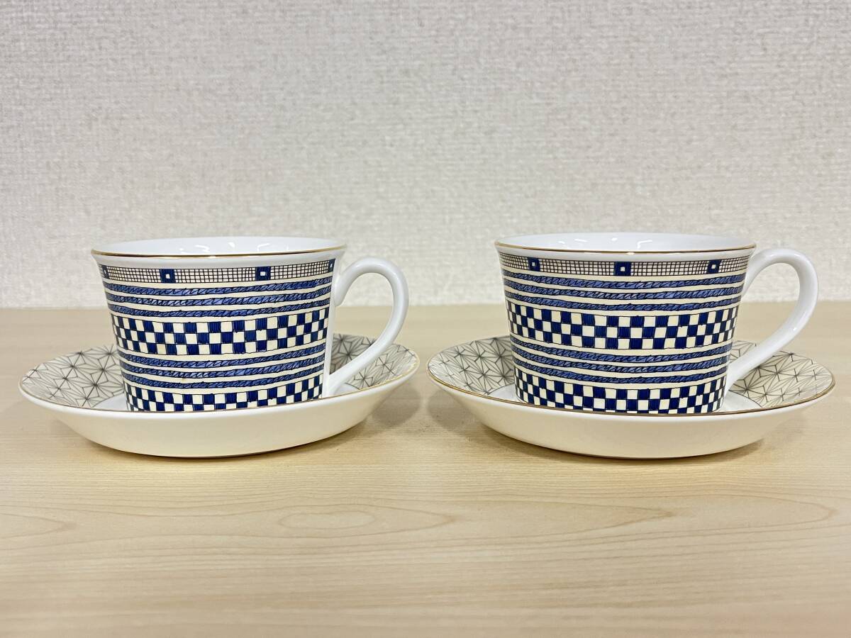 ウェッジウッド サムライ カップ&ソーサー 2客セット 洋食器 プレート マグカップ WEDGWOOD SAMURAI 拍卖