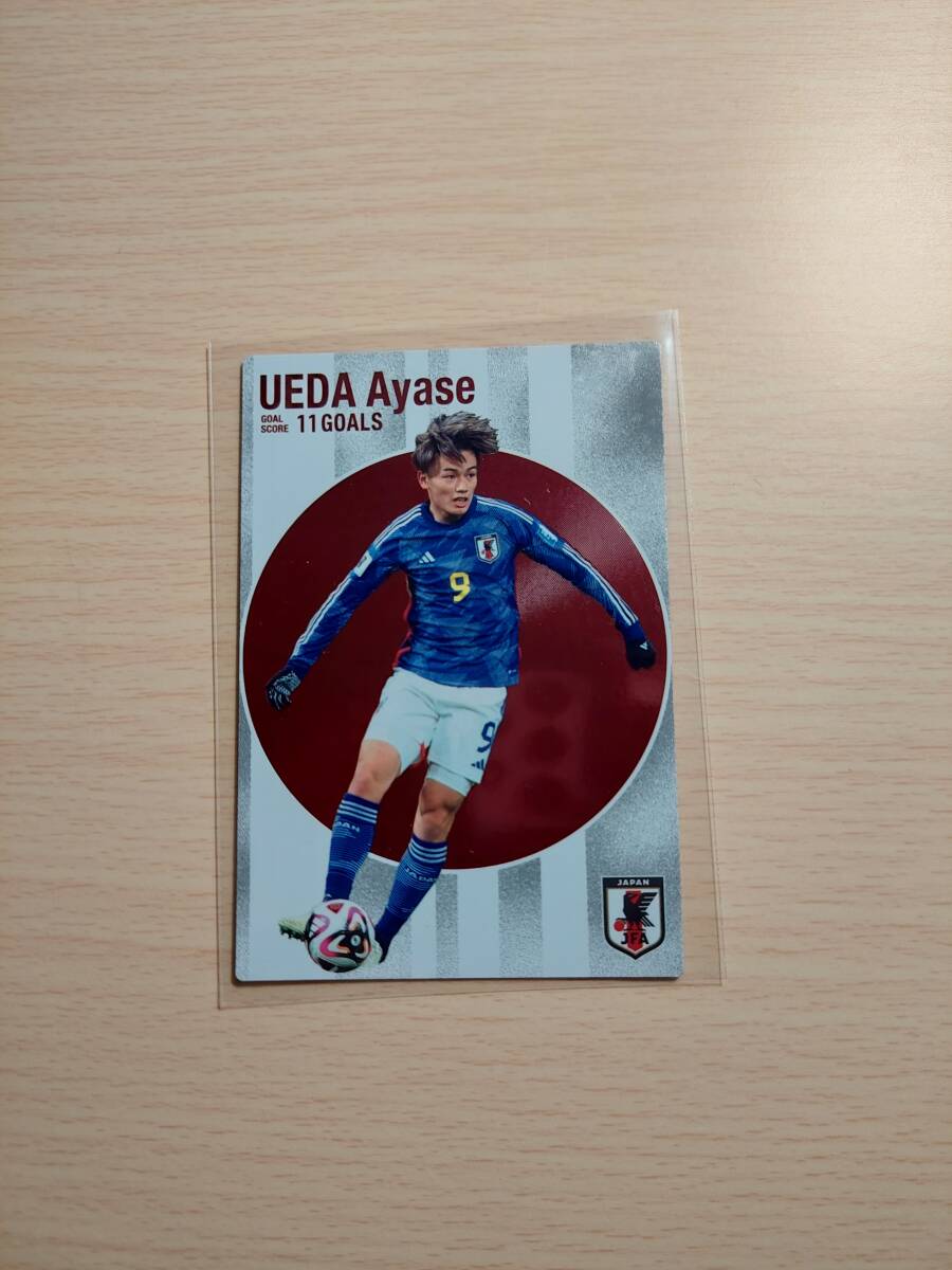 カルビー2024 サッカー日本代表 ゴールスコアラーカード 上田綺世 GS-01拍卖