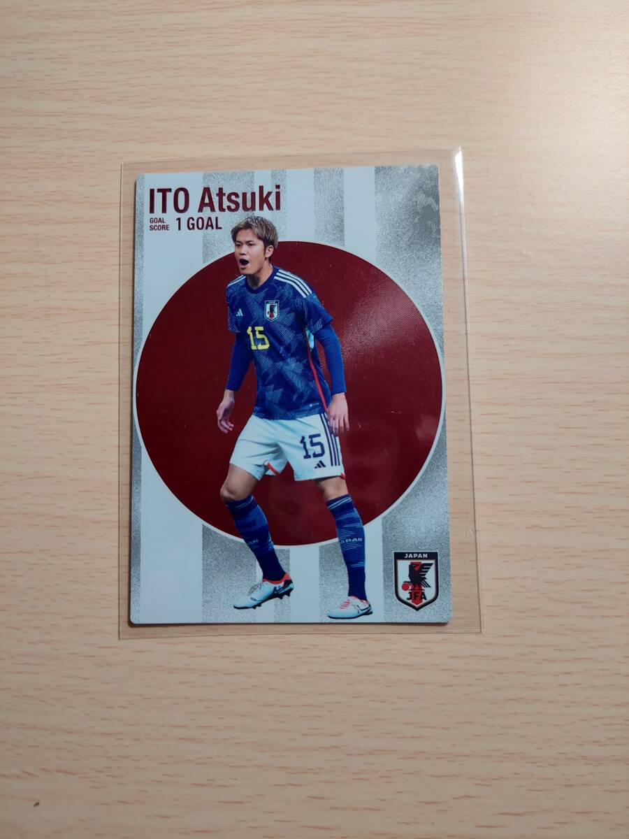 カルビー2024 サッカー日本代表 ゴールスコアラーカード 伊藤敦樹 GS-09拍卖