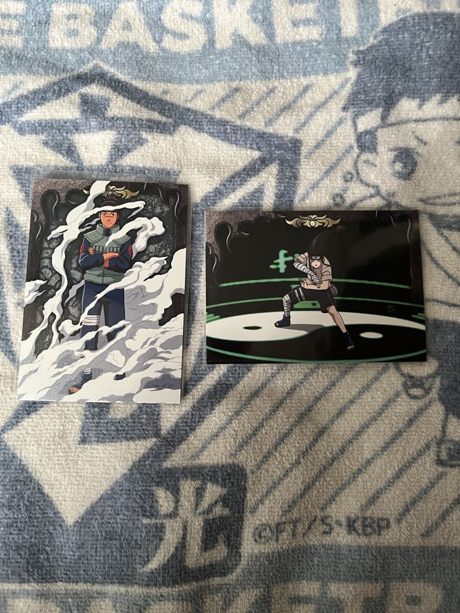 NARUTO ナルト トレーディングカード◆うみのイルカ 日向ネジ◆2枚セット拍卖